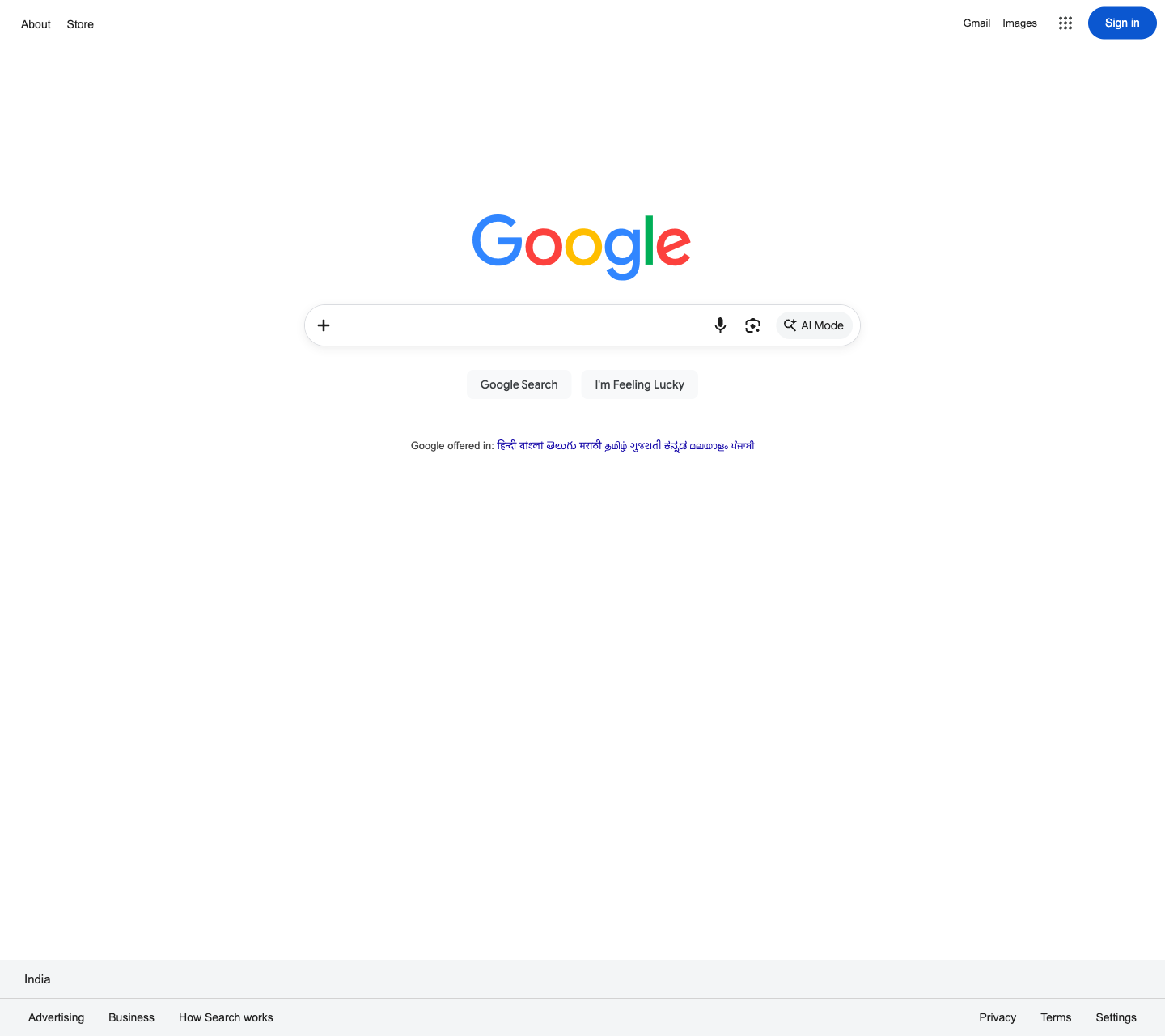google.com — snapshot